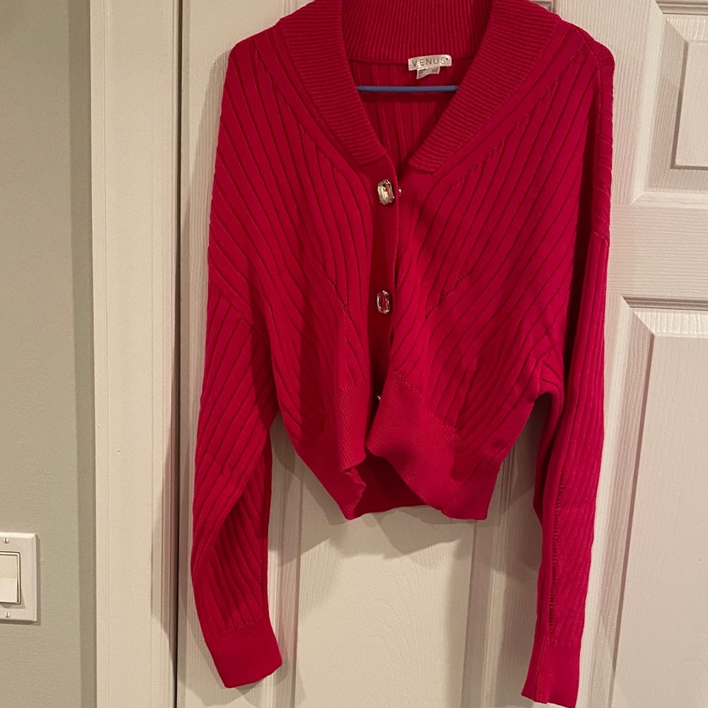 Ann Taylor Cardigan with Accents